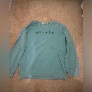 Seaside crewneck blue